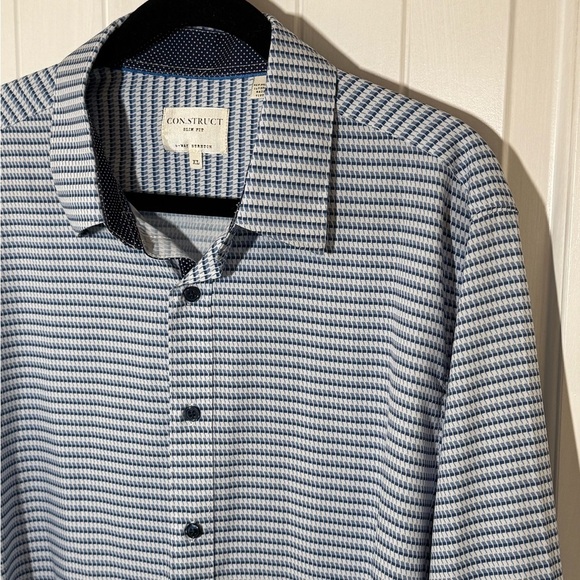 Construct Houndstooth Dress Shirt - Picture 3 of 7